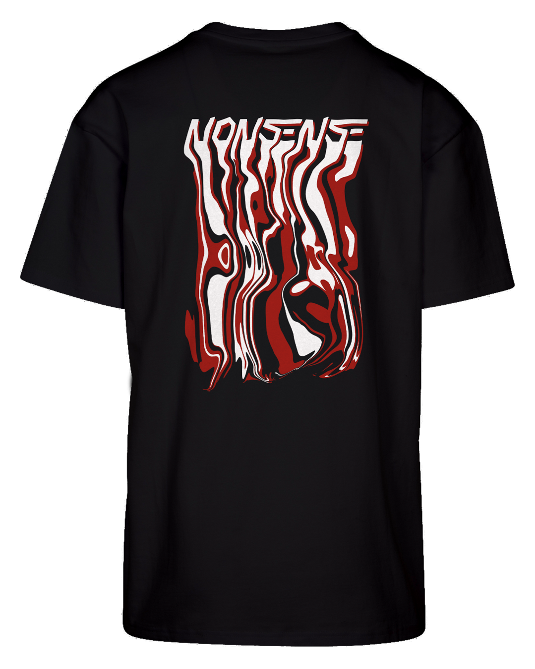 "Liquified" Tee Black