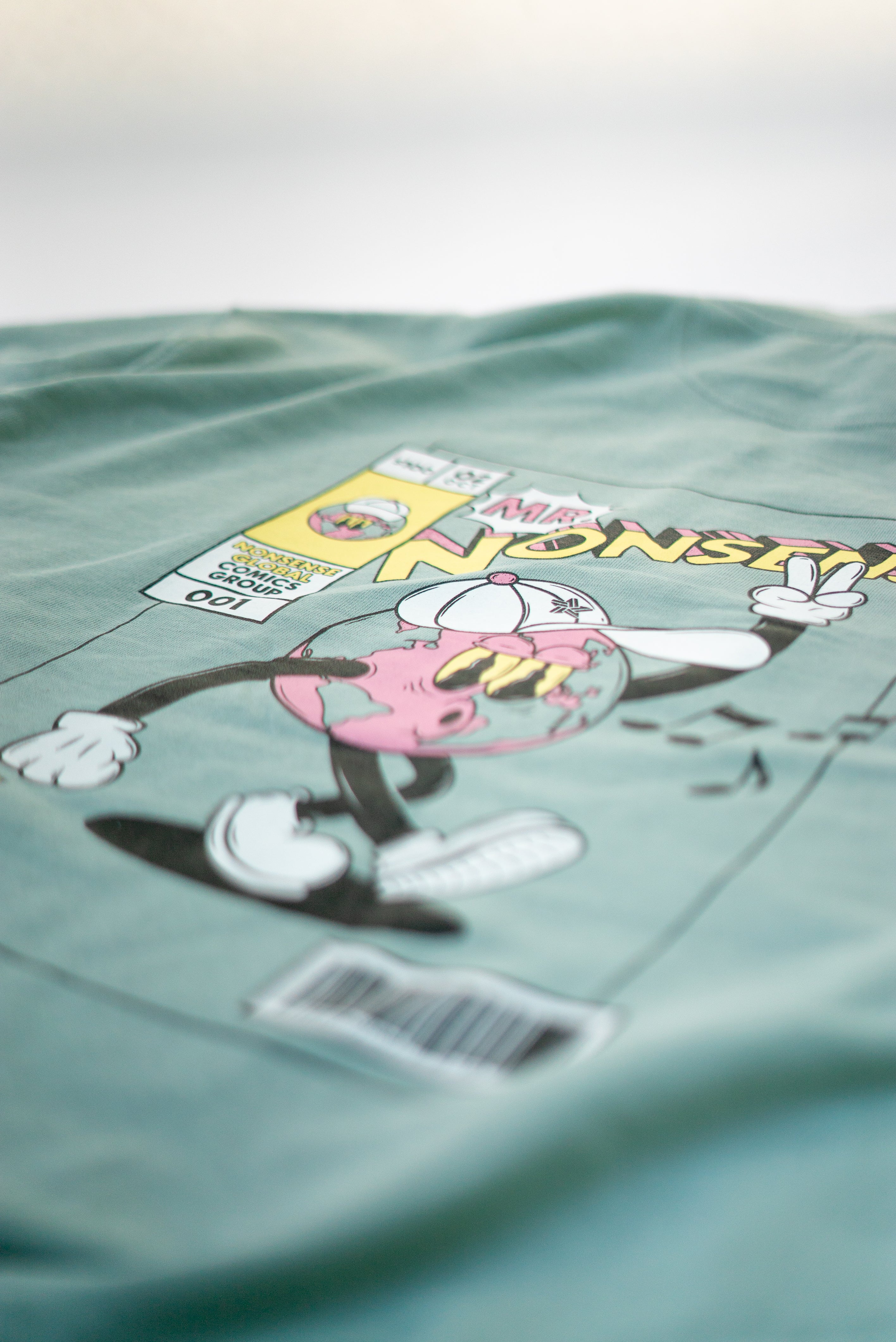 "Mr. Nonsense" Quarterzip Crew